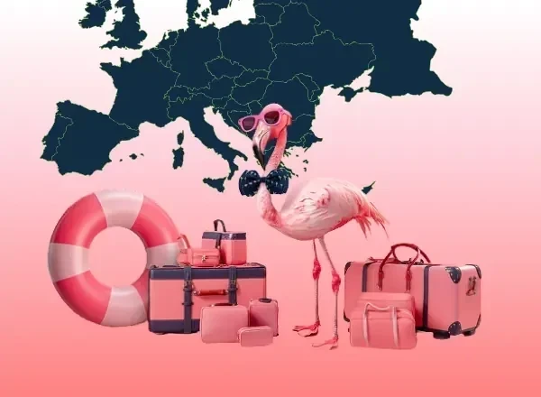 Entspannte Person geniesst Ferien dank der tierfreundlichen Reiseversicherung von simpego Schweiz für Hunde- und Katzenbesitzer.